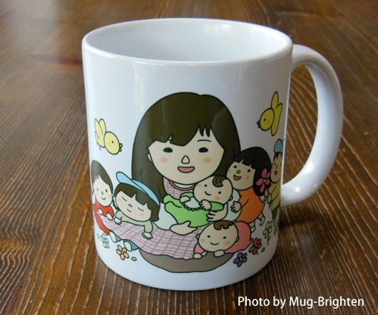 似顔絵マグカップ☆