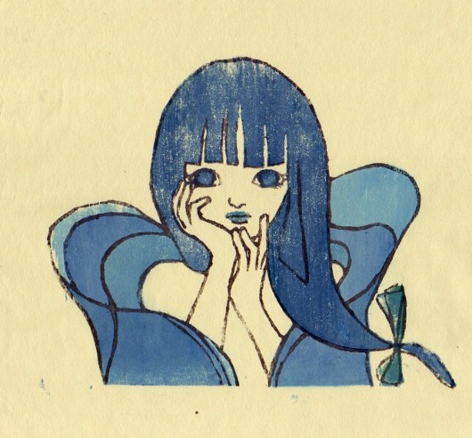 木版画イラスト